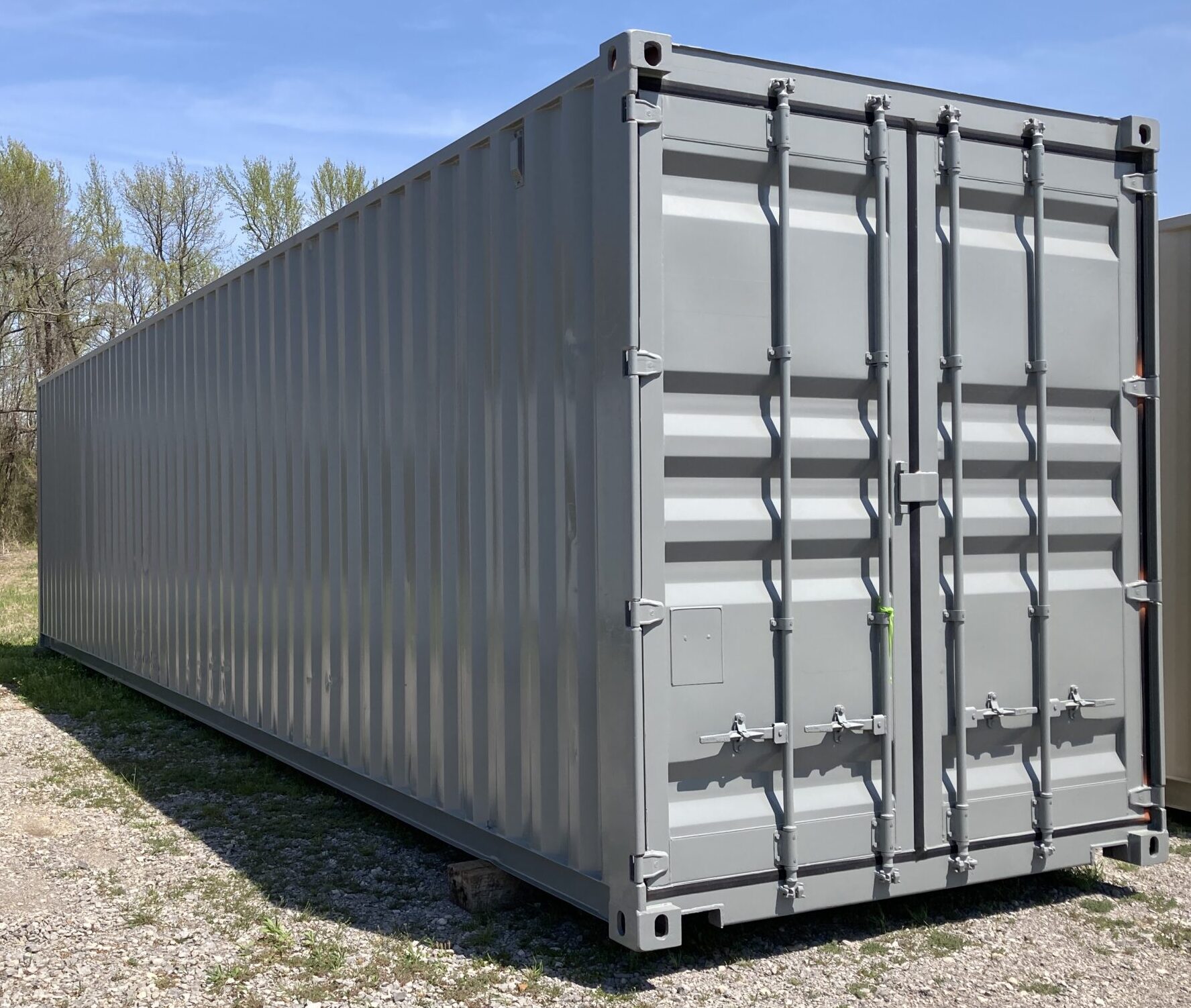 Refurbished shipping container